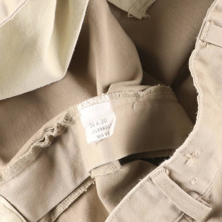 Ralph Lauren Polo Ralph Lauren Andrew Pant Two-pleat Chino Pants Men's W35 cotton Beige type Vintage Second Hand