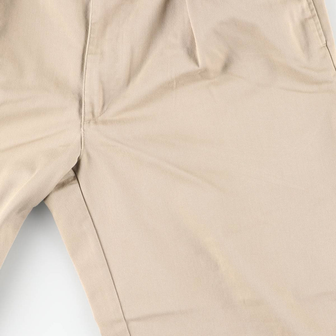 Ralph Lauren Polo Ralph Lauren Andrew Pant Two-pleat Chino Pants Men's W35 cotton Beige type Vintage Second Hand