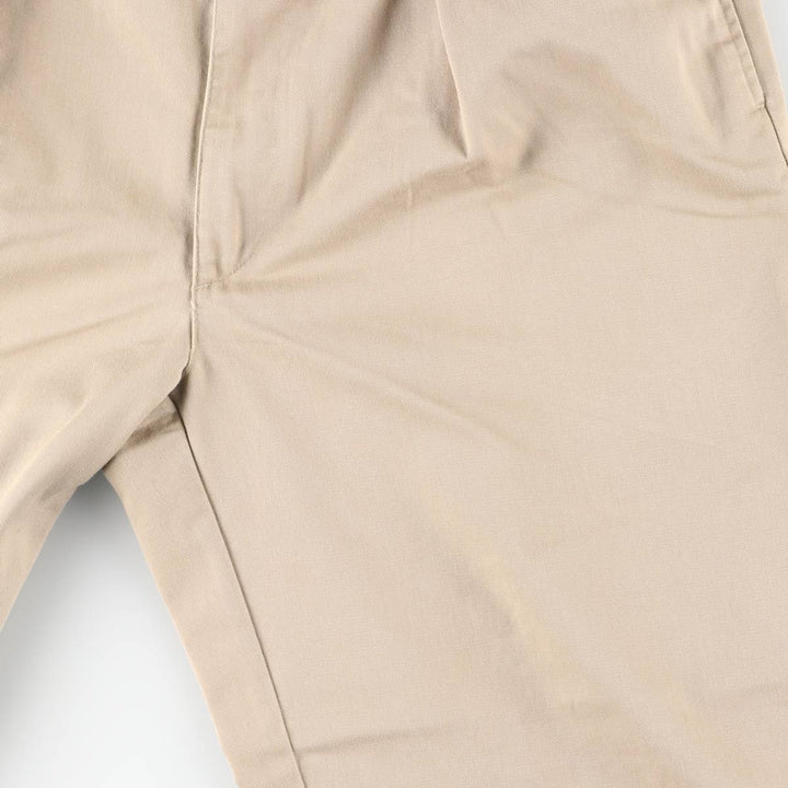 Ralph Lauren Polo Ralph Lauren Andrew Pant Two-pleat Chino Pants Men's W35 cotton Beige type Vintage Second Hand