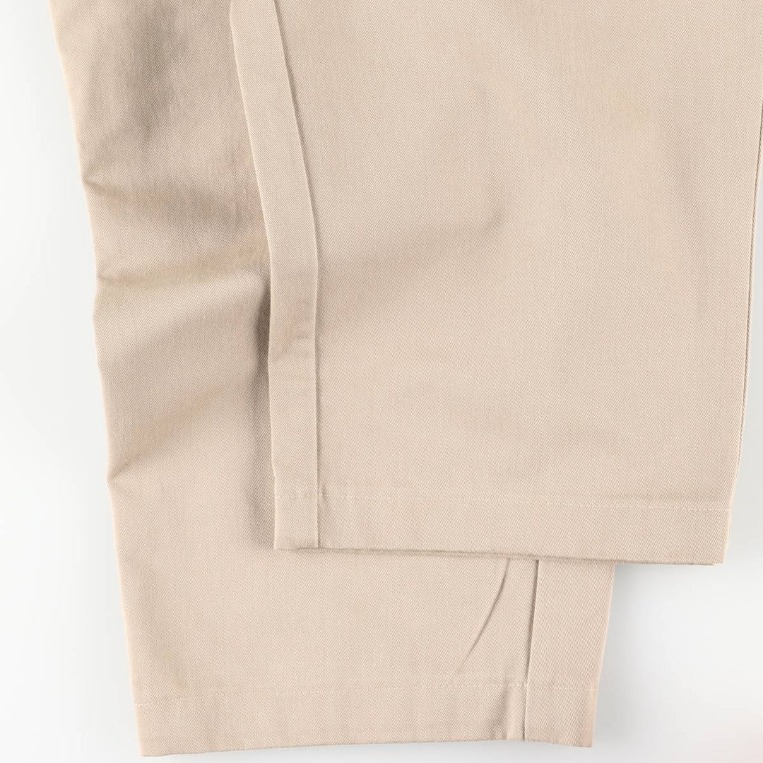 Ralph Lauren Polo Ralph Lauren Andrew Pant Two-pleat Chino Pants Men's W35 cotton Beige type Vintage Second Hand