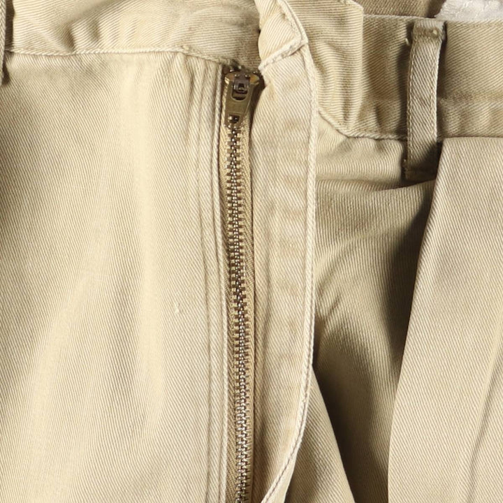 Ralph Lauren POLO by Ralph Lauren Two-pleat Chino Pants for Men, W33 equivalent unclear Beige type Vintage Second Hand