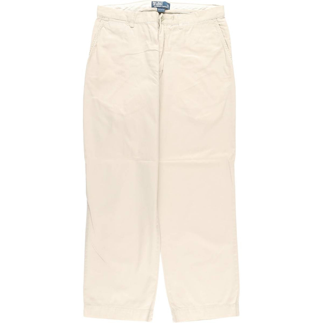 Ralph Lauren POLO by Ralph Lauren Chino Pants Men's W34 equivalent cotton Beige type Vintage Second Hand