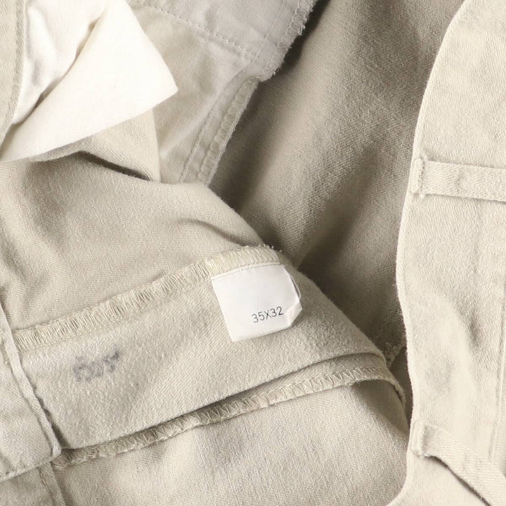 Ralph Lauren POLO by Ralph Lauren Two-pleat Chino Pants for Men, W35 cotton Beige type Vintage Second Hand