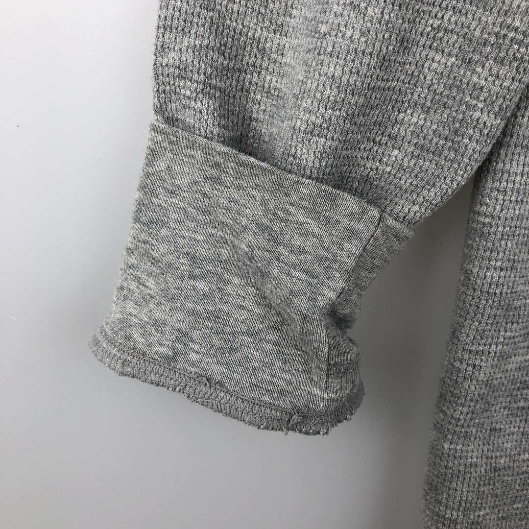 Ralph Lauren POLO RALPH LAUREN SLEEPWEAR Thermal Long T-shirt Waffle Men's M size cotton gray type Vintage Second Hand