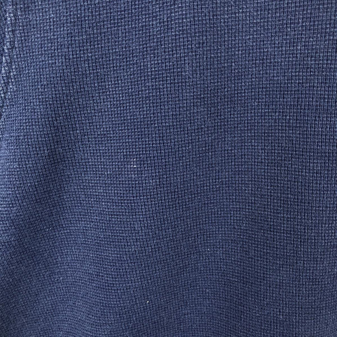Ralph Lauren POLO by Ralph Lauren Thermal Long T-Shirt, Men's XXL cotton navy blue type Vintage Second Hand