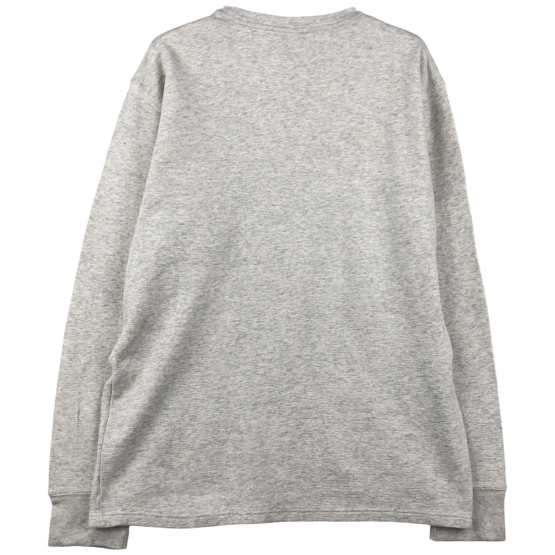 Ralph Lauren POLO RALPH LAUREN SLEEPWEAR Thermal Long T-Shirt, Men's XL cotton white type Vintage Second Hand