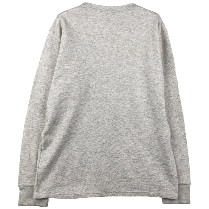 Ralph Lauren POLO RALPH LAUREN SLEEPWEAR Thermal Long T-Shirt, Men's XL cotton white type Vintage Second Hand