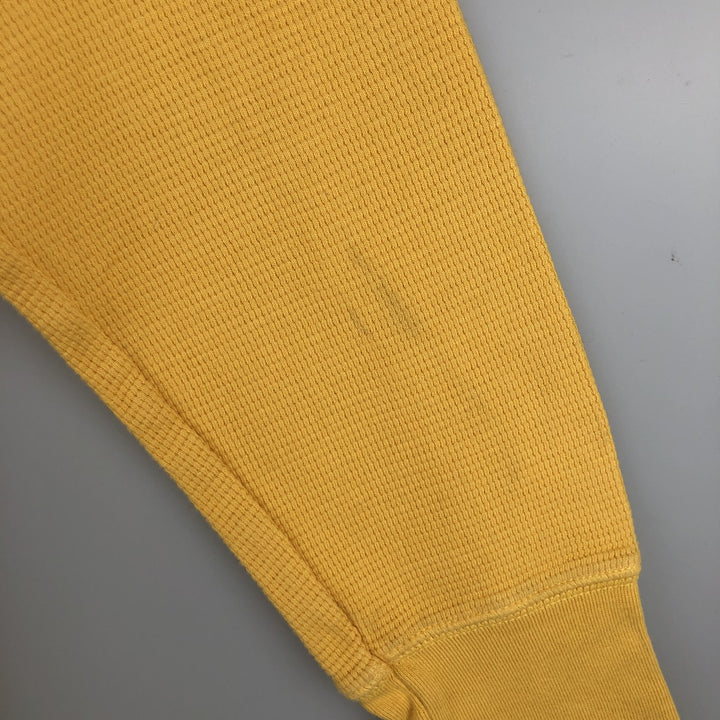 Ralph Lauren POLO RALPH LAUREN Thermal Long T-shirt Men's S size cotton yellow type Vintage Second Hand