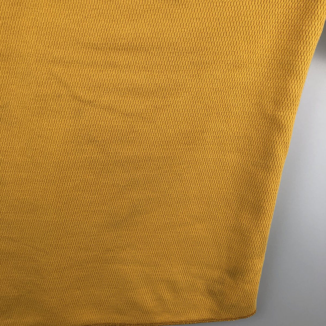 Vintage 90'S J.Crew Thermal Long T-shirt, Honeycomb, Men's XL cotton yellow type Vintage Second Hand