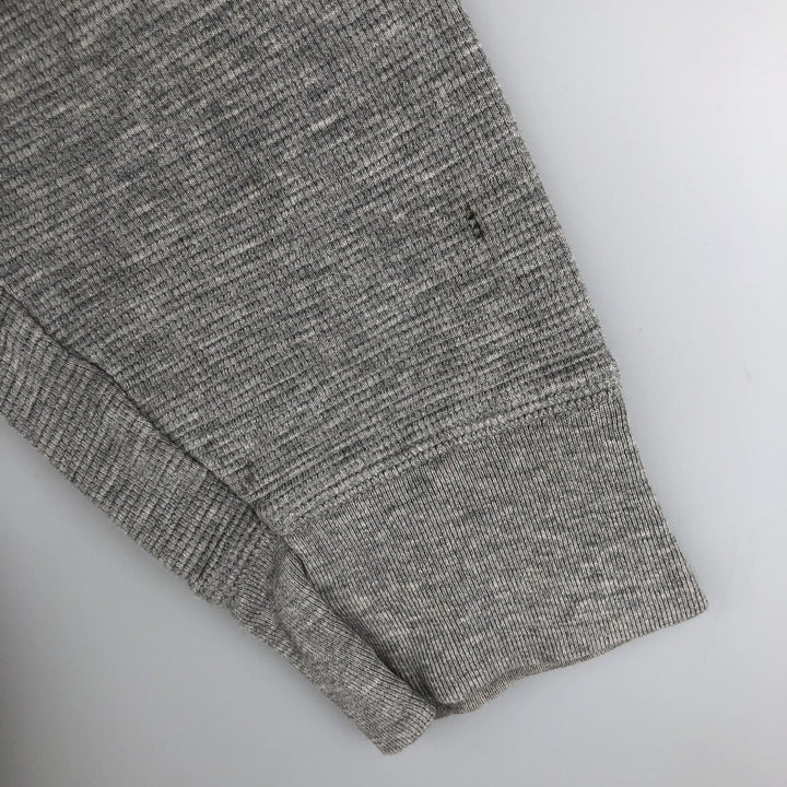 Ralph Lauren POLO RALPH LAUREN Thermal Ron T Waffle Men's L size cotton gray type Vintage Second Hand