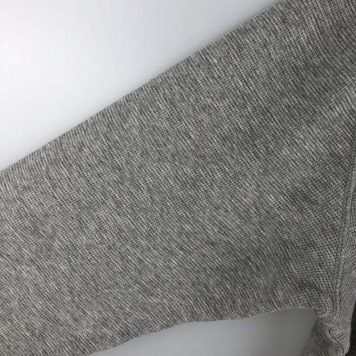 Ralph Lauren POLO RALPH LAUREN Thermal Ron T Waffle Men's L size cotton gray type Vintage Second Hand