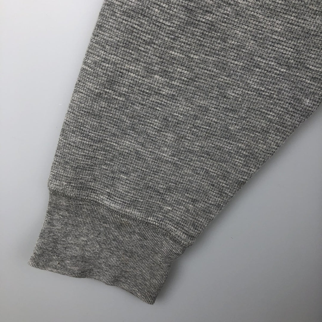 Ralph Lauren POLO RALPH LAUREN Thermal Ron T Waffle Men's L size cotton gray type Vintage Second Hand