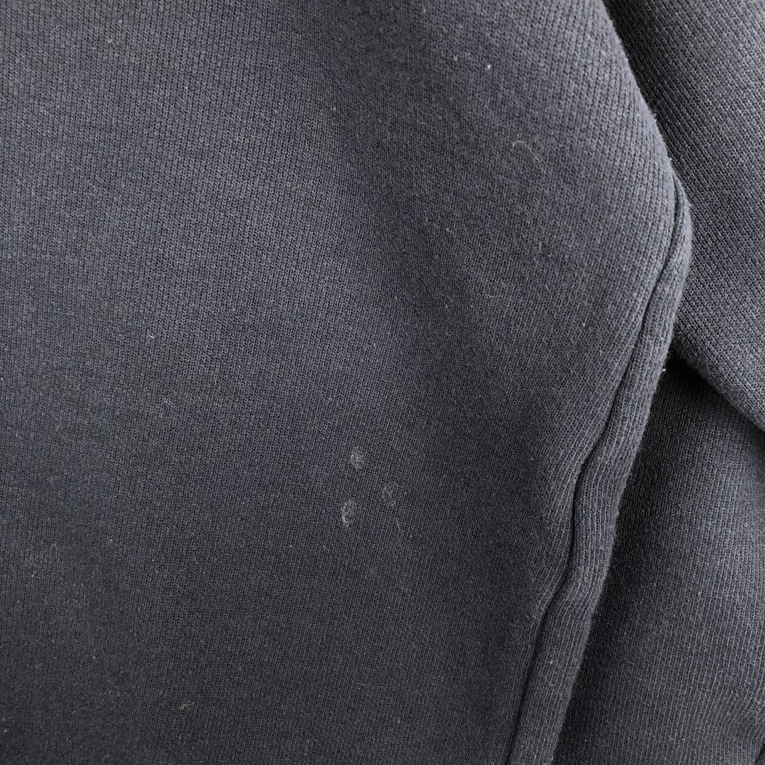 Carhartt ORIGINAL FIT sweatshirt pullover hoodie, men's size L cotton navy blue type Vintage Second Hand