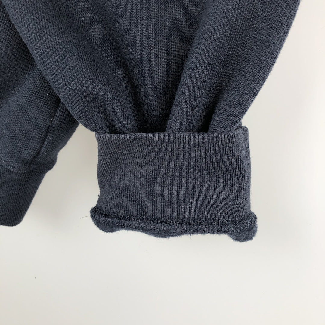 Carhartt ORIGINAL FIT sweatshirt pullover hoodie, men's size L cotton navy blue type Vintage Second Hand