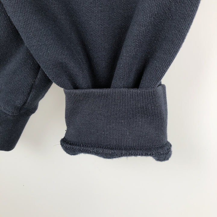 Carhartt ORIGINAL FIT sweatshirt pullover hoodie, men's size L cotton navy blue type Vintage Second Hand