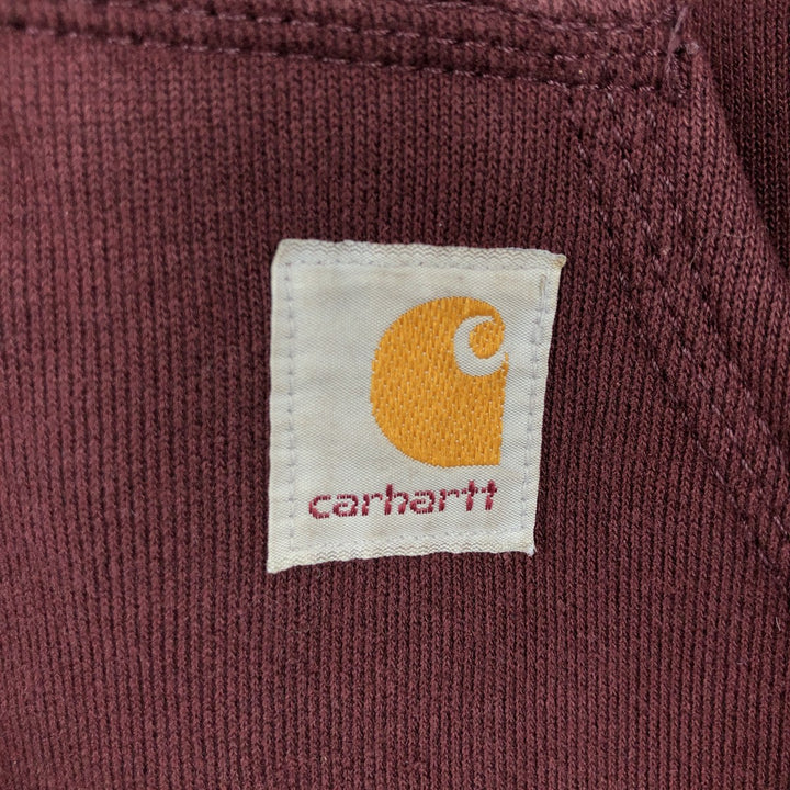 Carhartt Loose Fit Sweat Pullover Hoodie, Men's XL cotton red type reddish brown Vintage Second Hand