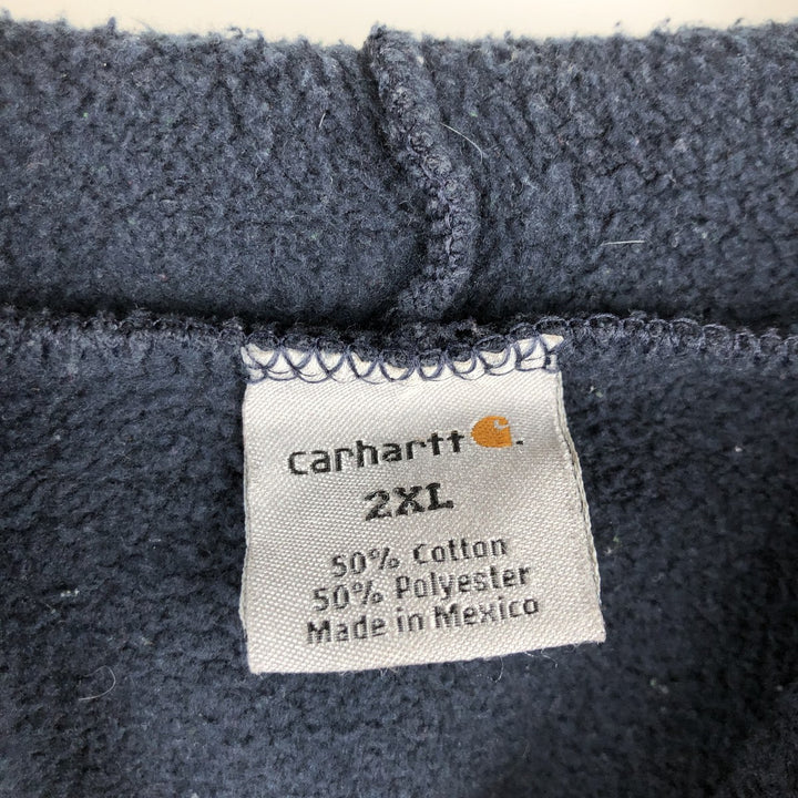 Carhartt Men's XXL Pullover Hoodie cotton black type Vintage Second Hand