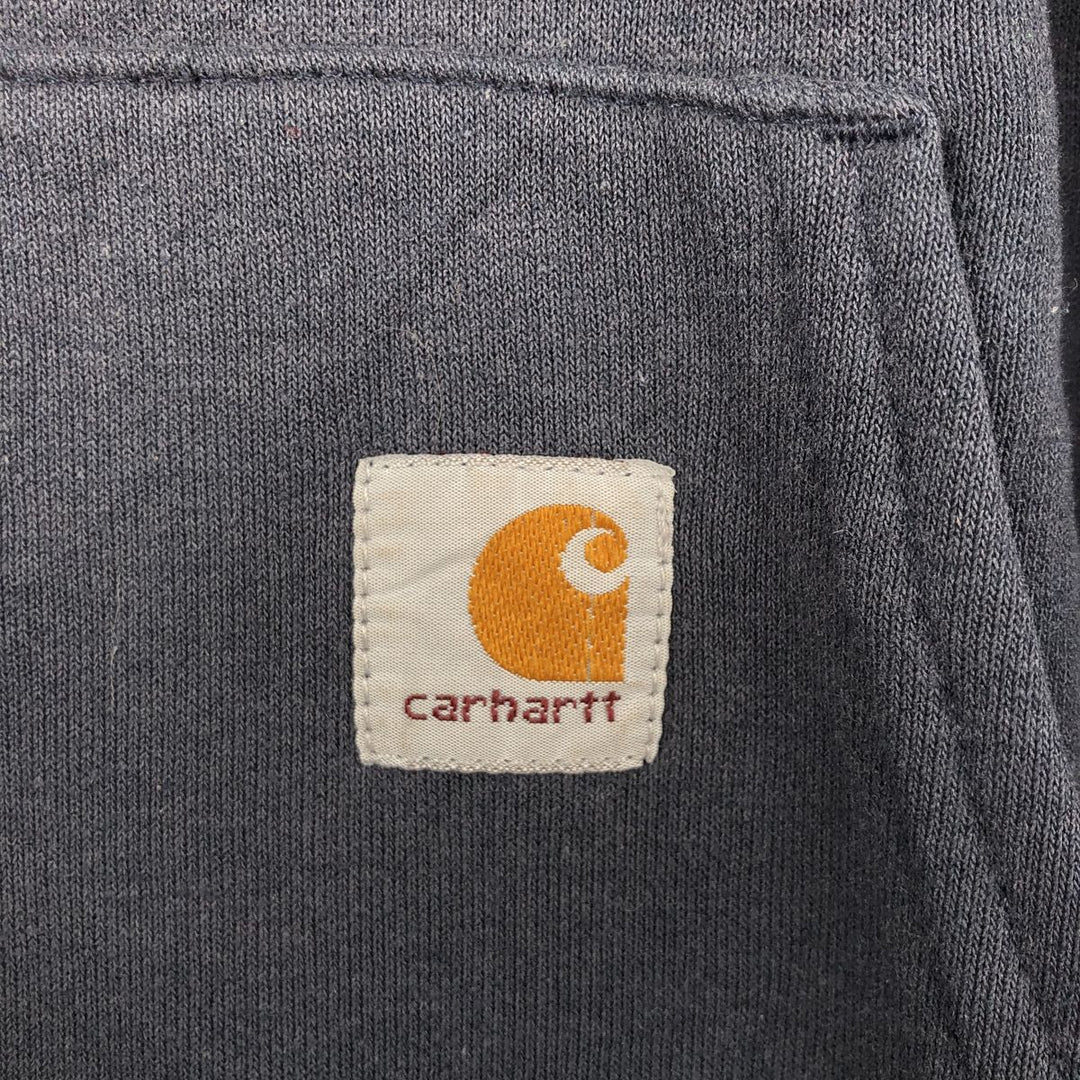 Carhartt Men's XXL Pullover Hoodie cotton black type Vintage Second Hand
