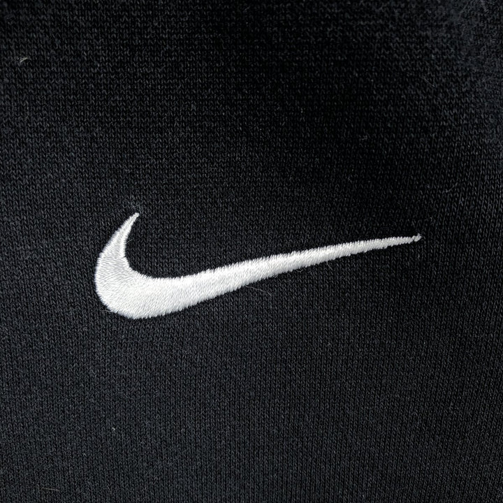 Nike Sweat Pullover Hoodie, Men's Size L cotton black type Vintage Second Hand