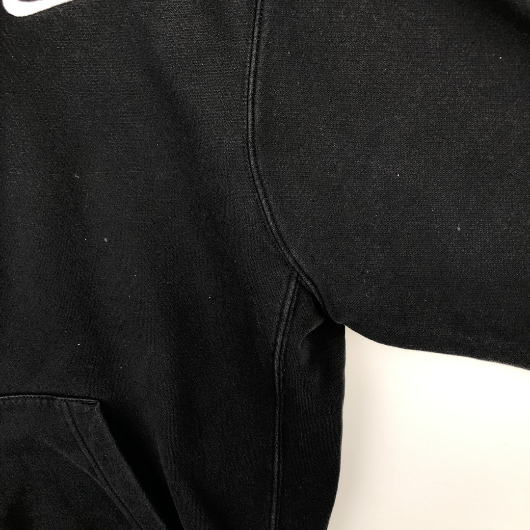 Nike Sweat Pullover Hoodie, Men's Size L cotton black type Vintage Second Hand