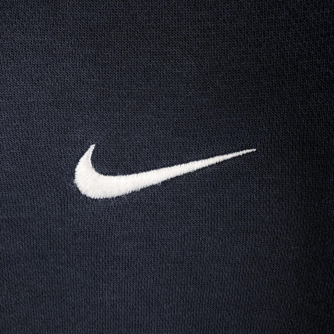 Nike Sweat Pullover Hoodie, Men's Size L cotton navy blue type Vintage Second Hand