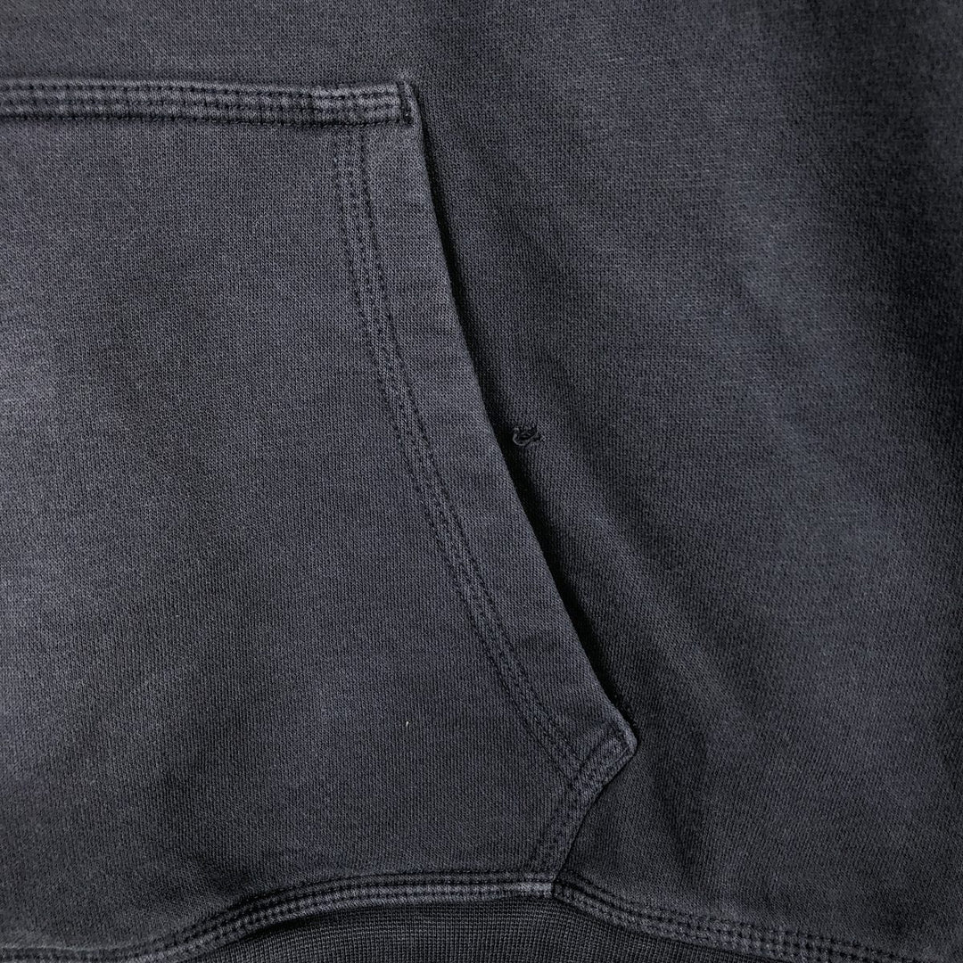 Nike Sweat Pullover Hoodie, Men's Size L cotton navy blue type Vintage Second Hand