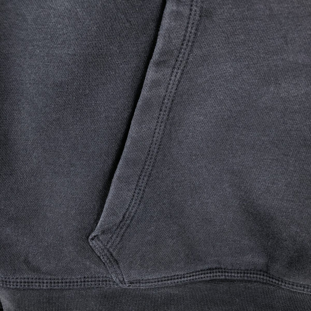Nike Sweat Pullover Hoodie, Men's Size L cotton navy blue type Vintage Second Hand