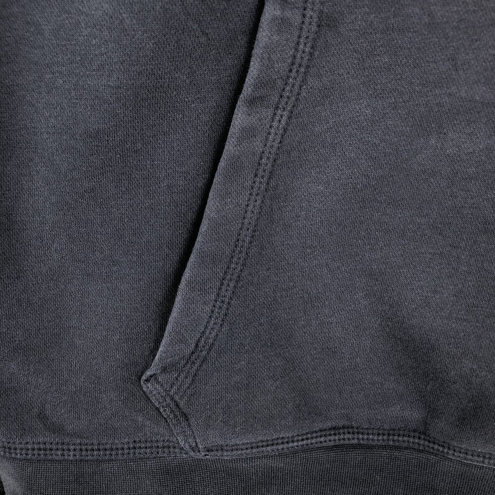 Nike Sweat Pullover Hoodie, Men's Size L cotton navy blue type Vintage Second Hand