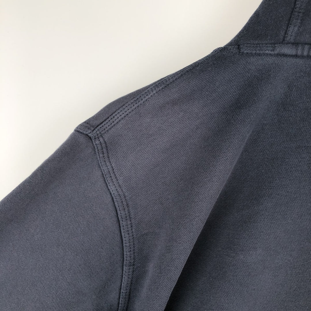 Nike Sweat Pullover Hoodie, Men's Size L cotton navy blue type Vintage Second Hand