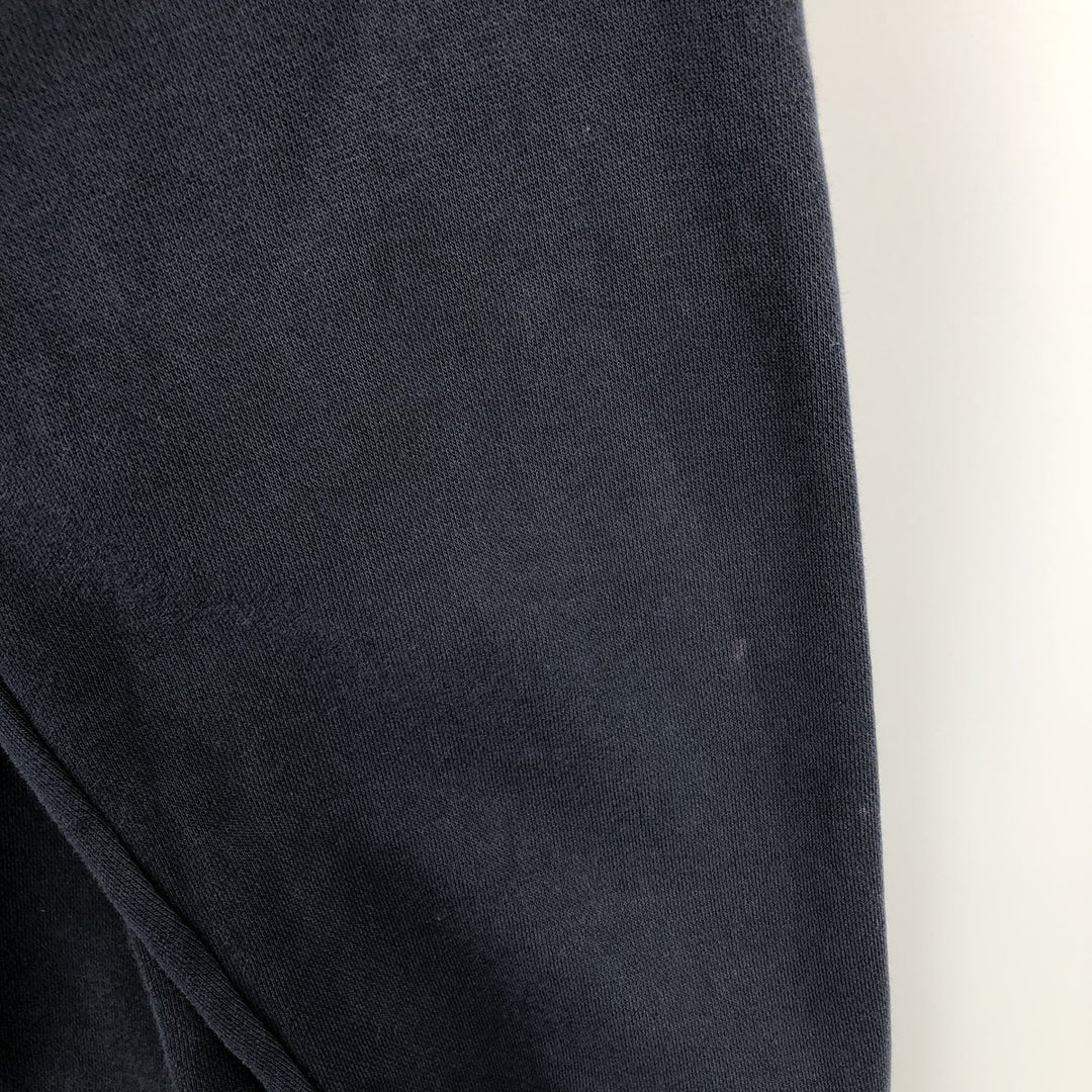 Nike Sweat Pullover Hoodie, Men's Size L cotton navy blue type Vintage Second Hand