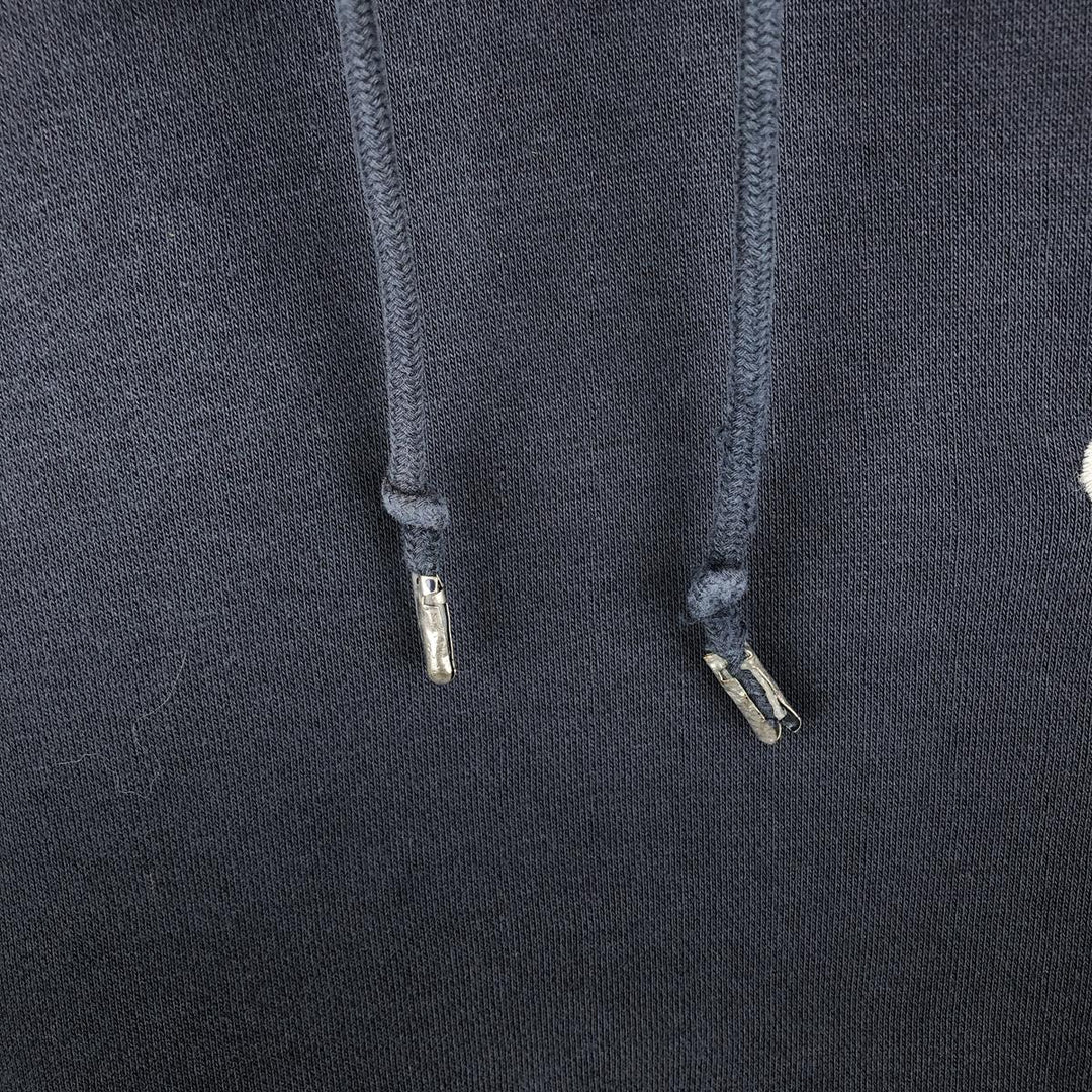 Nike Sweat Pullover Hoodie, Men's Size L cotton navy blue type Vintage Second Hand