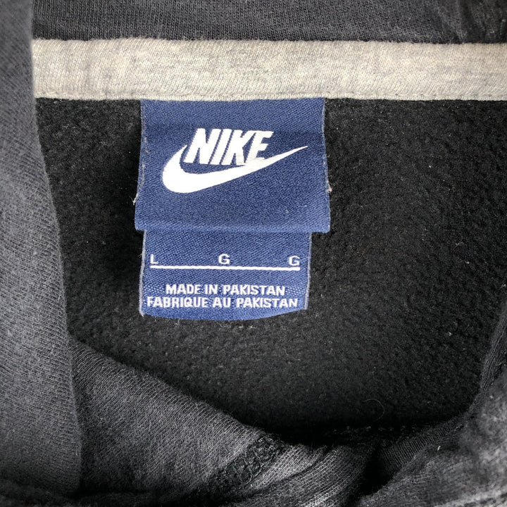 Nike Sweat Pullover Hoodie, Men's Size L cotton white type Vintage Second Hand