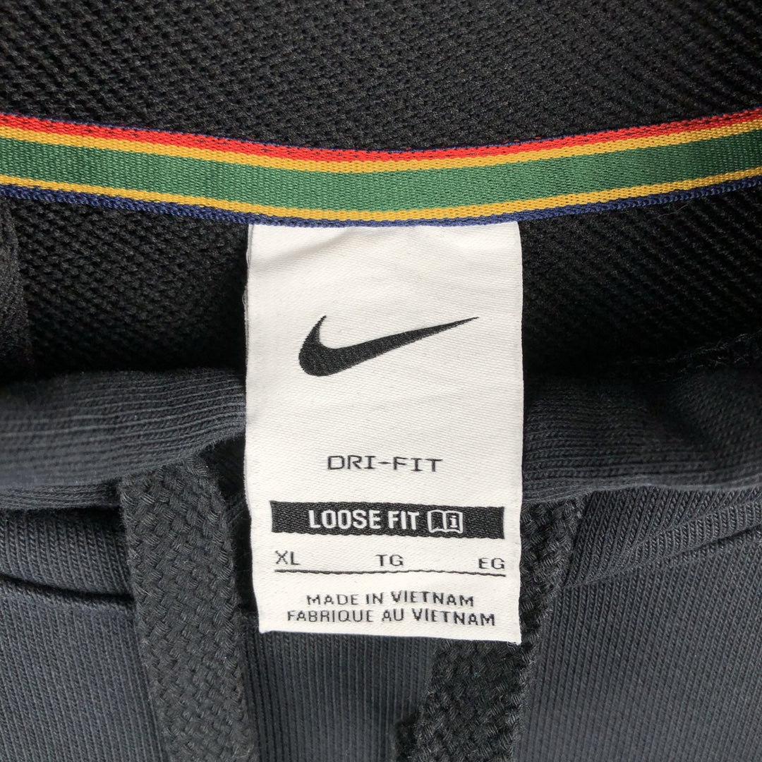 Nike Dri-FIT Sweat Pullover Hoodie, Men's XL cotton black type Vintage Second Hand