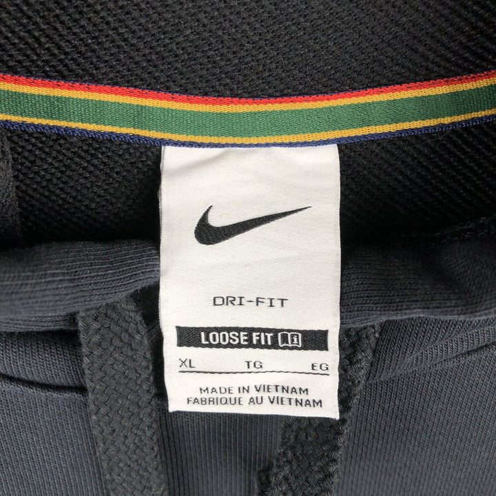Nike Dri-FIT Sweat Pullover Hoodie, Men's XL cotton black type Vintage Second Hand