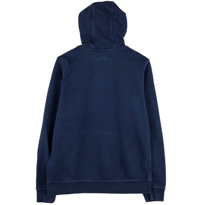Nike Sweat Pullover Hoodie, Men's Size L cotton navy blue type Vintage Second Hand