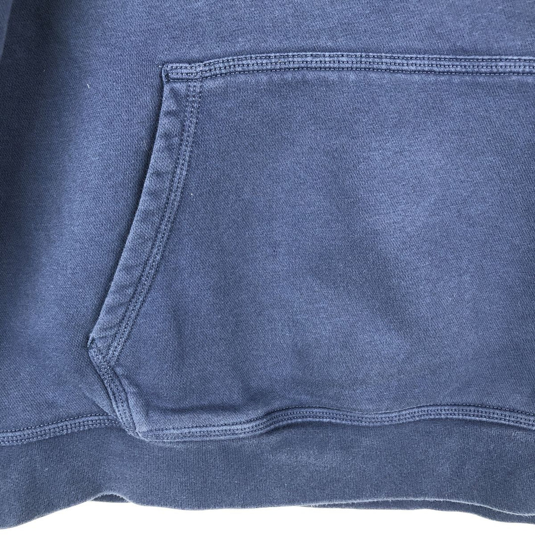 Nike Sweat Pullover Hoodie, Men's Size L cotton navy blue type Vintage Second Hand