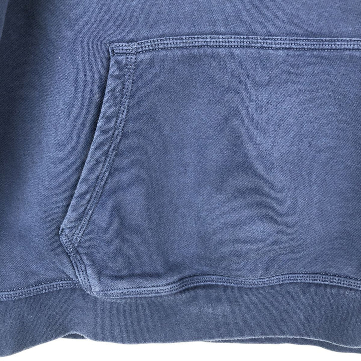 Nike Sweat Pullover Hoodie, Men's Size L cotton navy blue type Vintage Second Hand