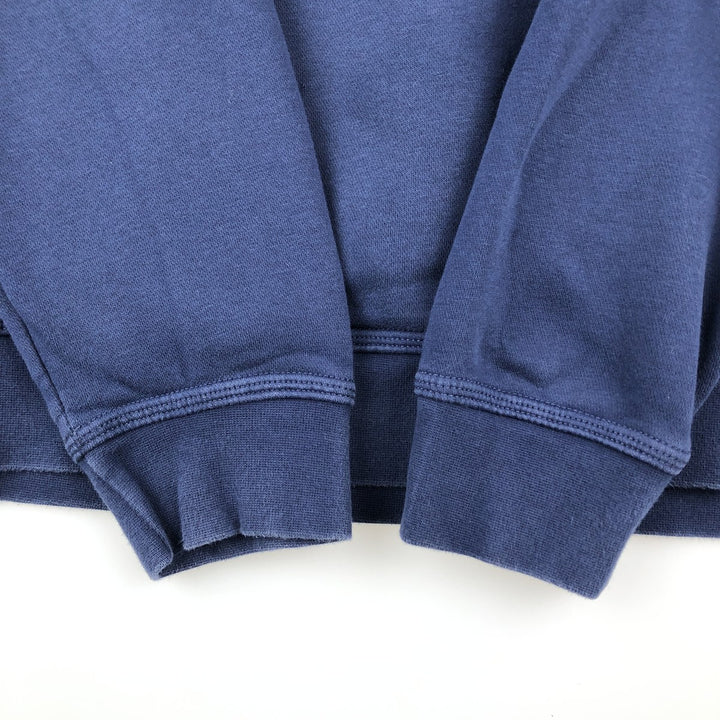 Nike Sweat Pullover Hoodie, Men's Size L cotton navy blue type Vintage Second Hand