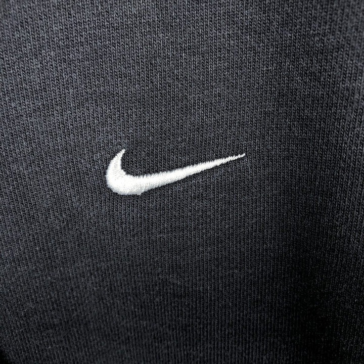 Nike Sweat Pullover Hoodie, Men's Size L cotton black type Vintage Second Hand