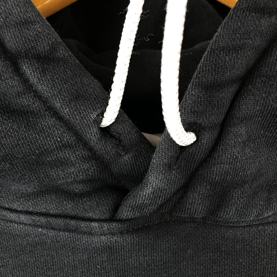 Nike Sweat Pullover Hoodie, Men's Size L cotton black type Vintage Second Hand