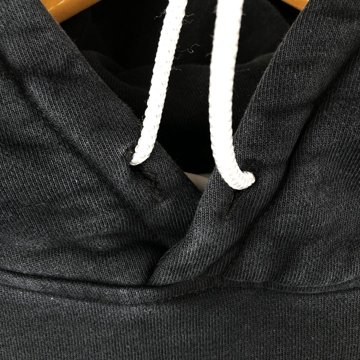 Nike Sweat Pullover Hoodie, Men's Size L cotton black type Vintage Second Hand