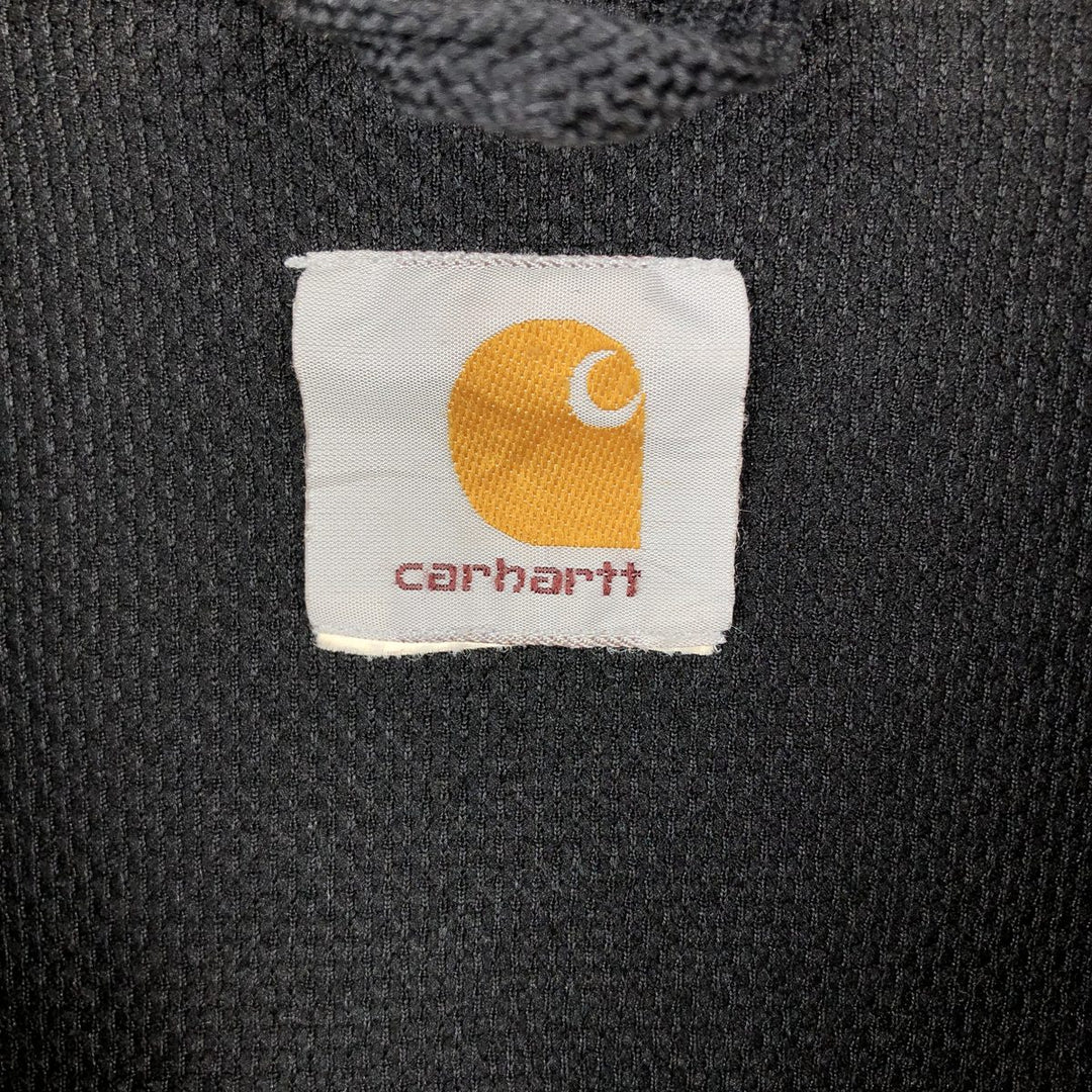 Carhartt Sweat Full Zip Hoodie Men's XXL unclear beige type brown Vintage Second Hand