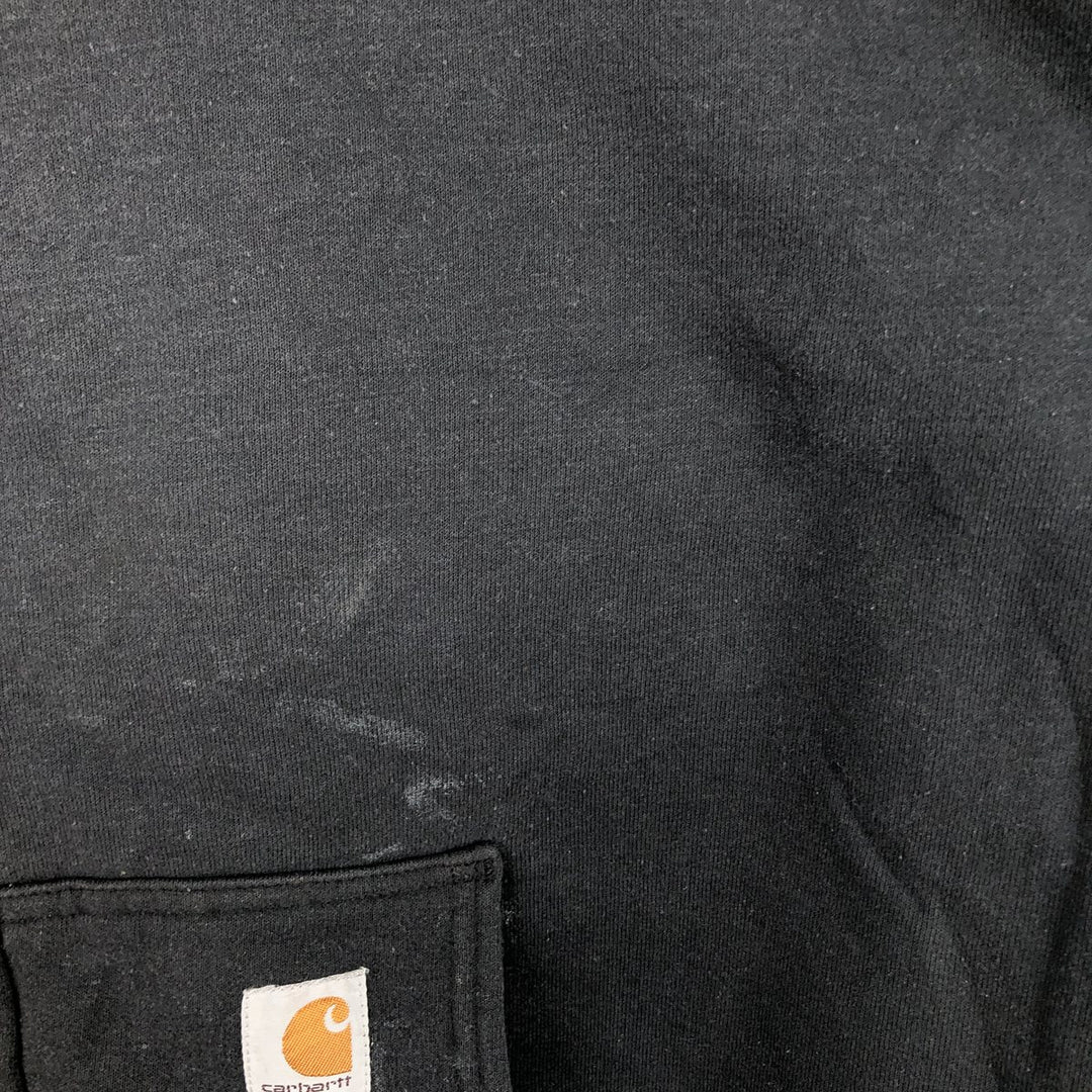 Carhartt Sweat Full Zip Hoodie Men's XL unclear black type Vintage Second Hand