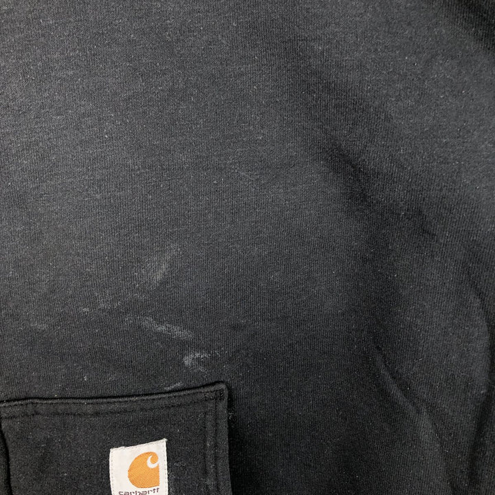 Carhartt Sweat Full Zip Hoodie Men's XL unclear black type Vintage Second Hand