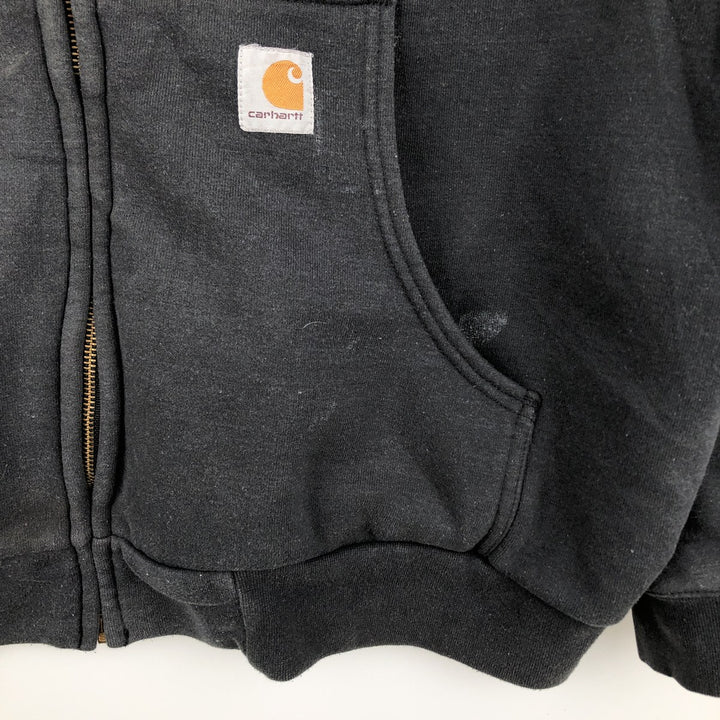 Carhartt Sweat Full Zip Hoodie Men's XL unclear black type Vintage Second Hand