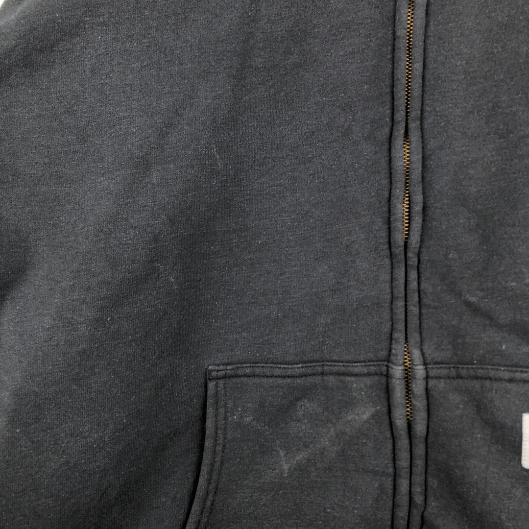 Carhartt Sweat Full Zip Hoodie Men's XL unclear black type Vintage Second Hand