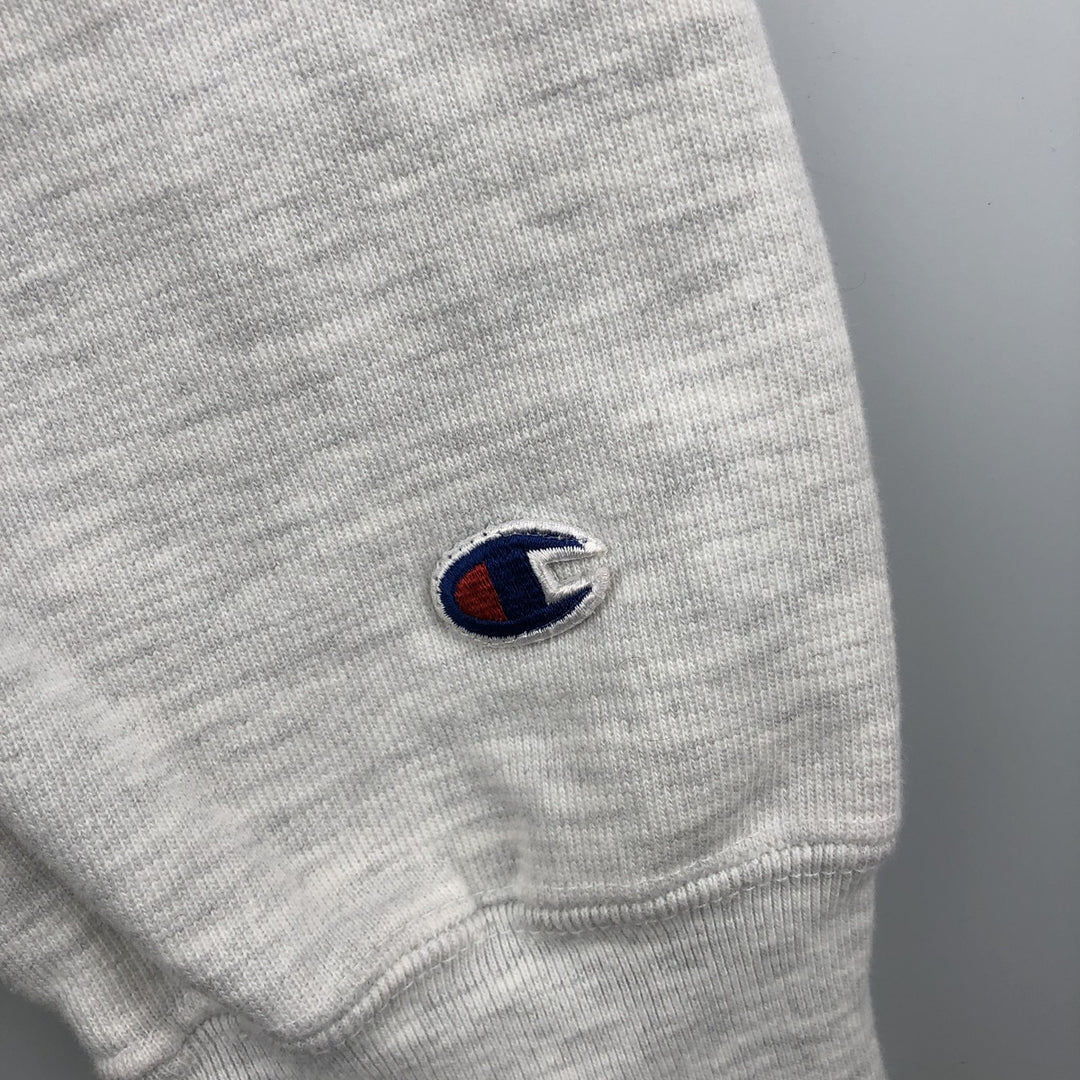 00'S Champion Original Reverse Weave College Sweatshirt Trainer Men's XL cotton pale white type Vintage Second Hand
