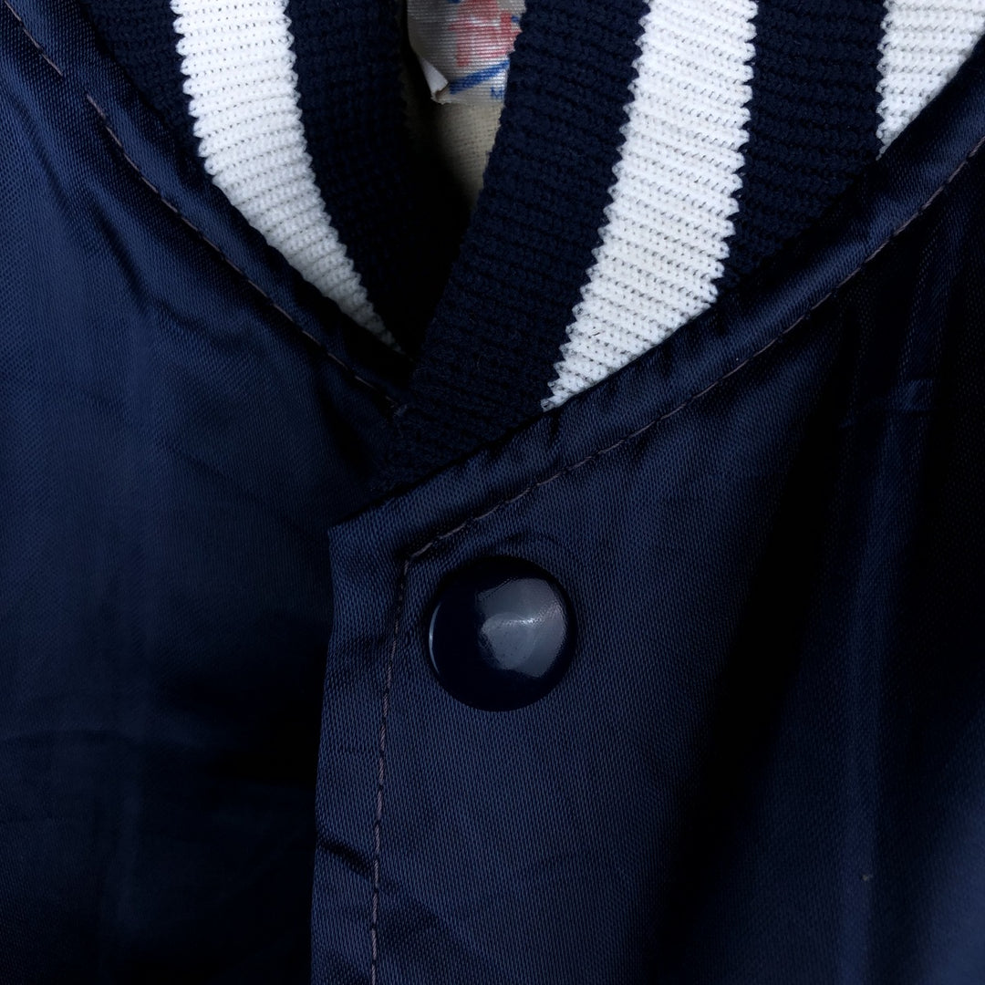 1980'S Felco MLB New York Yankees Nylon Varsity Jacket, Men's Size L unclear navy blue type Vintage Second Hand