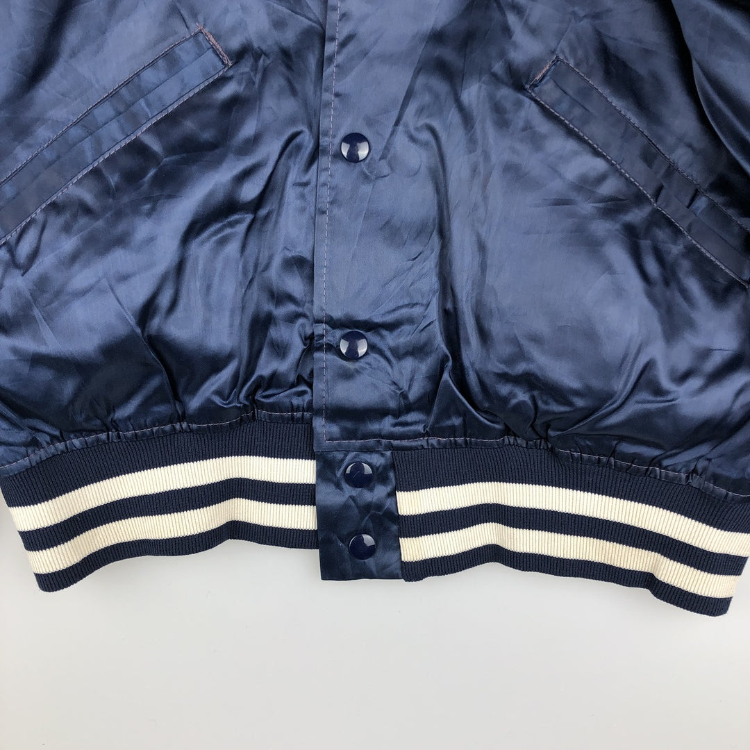 1980'S Felco MLB New York Yankees Nylon Varsity Jacket, Men's Size L unclear navy blue type Vintage Second Hand