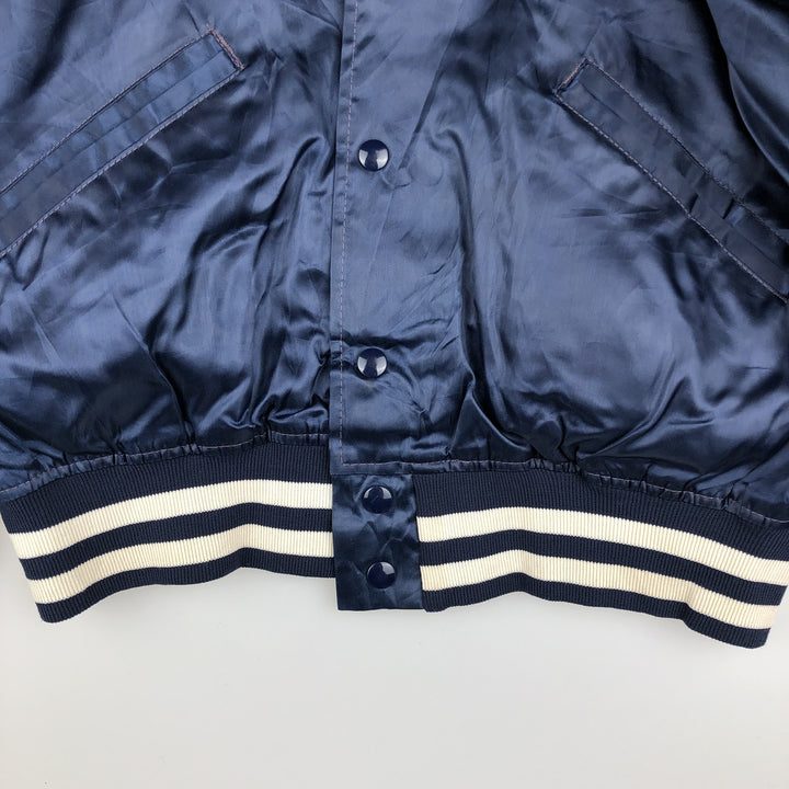 1980'S Felco MLB New York Yankees Nylon Varsity Jacket, Men's Size L unclear navy blue type Vintage Second Hand